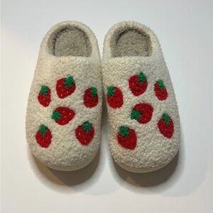 Target Women's Slippers with Strawberry design